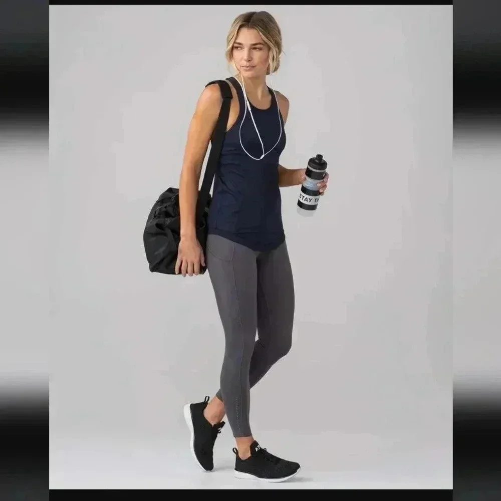 Lululemon Final Lap Tank Midnight Navy - Picture 2 of 4